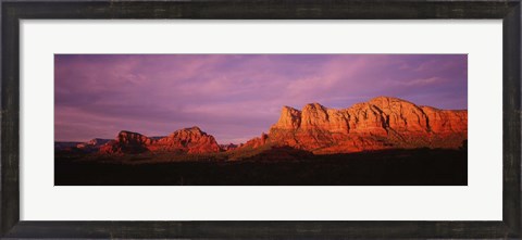 Framed Red Rocks Country, Arizona Print