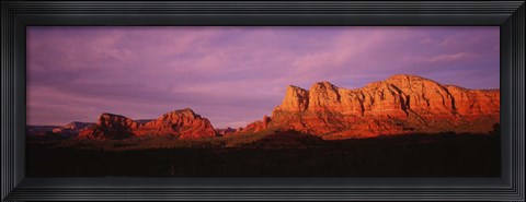 Framed Red Rocks Country, Arizona Print