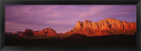 Framed Red Rocks Country, Arizona Print