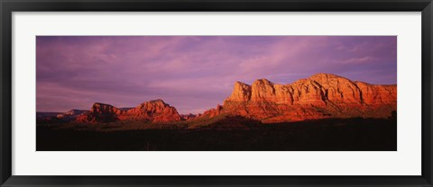 Framed Red Rocks Country, Arizona Print