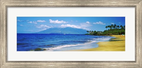 Framed Kapalua Beach, Maui, Hawaii Print
