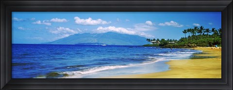 Framed Kapalua Beach, Maui, Hawaii Print