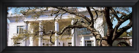 Framed Historic House, Charleston, South Carolina Print