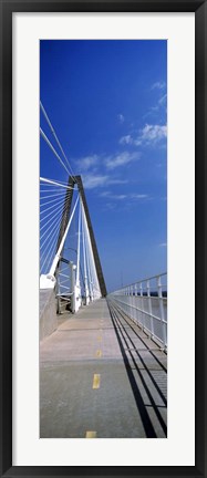 Framed Arthur Ravenel Jr. Bridge, Cooper River, South Carolina Print