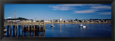 Framed Boats, Cape Cod, Massachusetts Print