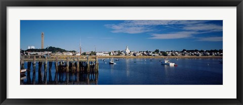 Framed Boats, Cape Cod, Massachusetts Print
