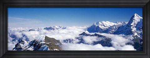 Framed Swiss Alps, Switzerland (close-up) Print