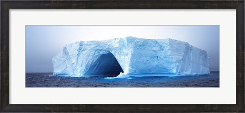 Framed Tabular Iceberg Antarctica Print