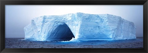 Framed Tabular Iceberg Antarctica Print