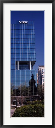 Framed NBSC Building, Columbia, South Carolina Print