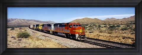 Framed Santa Fe Railroad, Arizona Print