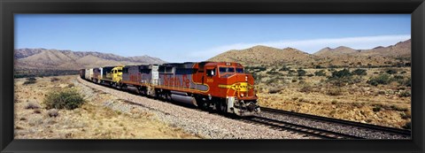 Framed Santa Fe Railroad, Arizona Print