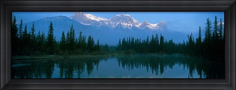 Framed Mount Lawrence Grassi, Alberta, Canada Print