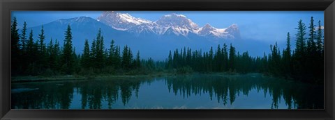 Framed Mount Lawrence Grassi, Alberta, Canada Print