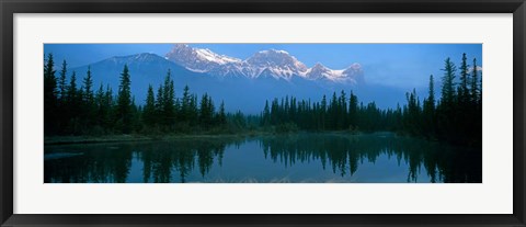 Framed Mount Lawrence Grassi, Alberta, Canada Print