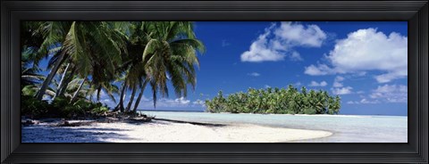 Framed Tuamotu Islands, French Polynesia Print