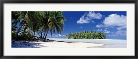 Framed Tuamotu Islands, French Polynesia Print