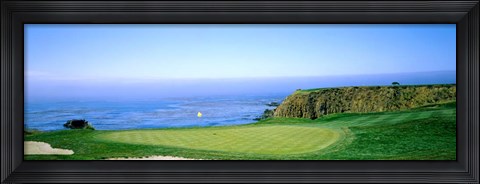 Framed Pebble Beach Golf Course, Monterey County, California Print