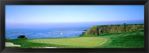 Framed Pebble Beach Golf Course, Monterey County, California Print