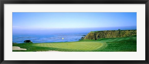 Framed Pebble Beach Golf Course, Monterey County, California Print