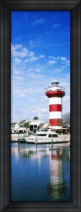 Framed Harbour Town Lighthouse, Hilton Head Island, South Carolina Print