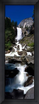 Framed Yosemite Park, Vernal Falls, California Print