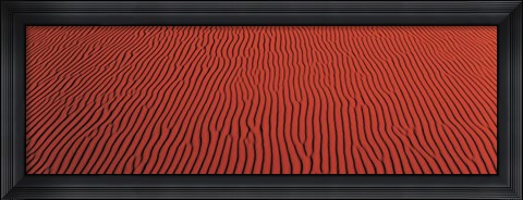 Framed Coral Pink Sand,UT Print