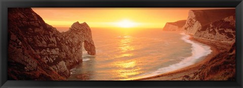 Framed Durdle Door, Dorset England Print