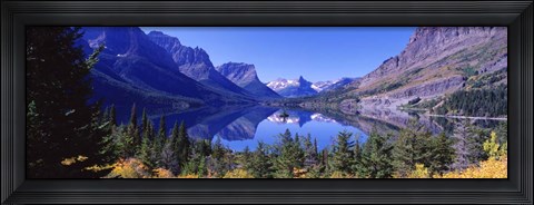 Framed Glacier National Park, MT Print