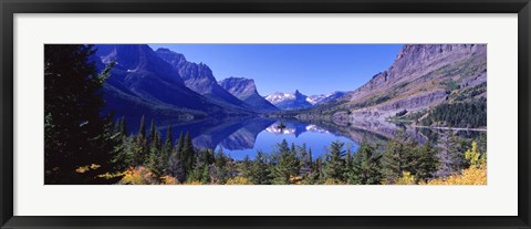 Framed Glacier National Park, MT Print