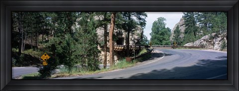 Framed Winding Road SD Print