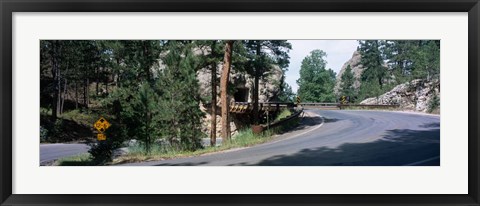 Framed Winding Road SD Print