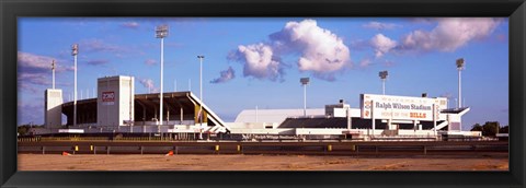 Framed Ralph Wilson Stadium, Buffalo, Erie County, New York State Print