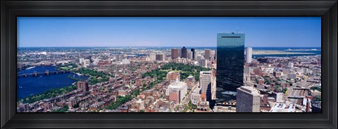 Framed Boston Buildings Print