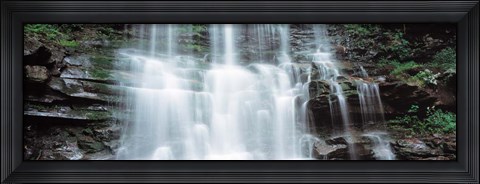 Framed Pennsylvania, Ganoga Falls Print