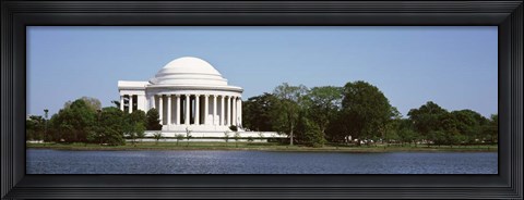 Framed Jefferson Memorial, Washington DC (pano) Print