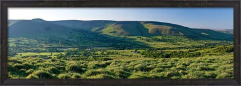 Framed Hope Valley, Derbyshire, Peak District, England Print
