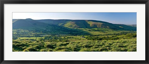 Framed Hope Valley, Derbyshire, Peak District, England Print