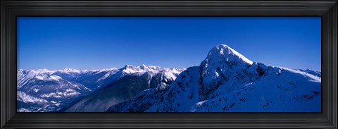 Framed Mount MacKenzie, British Columbia, Canada Print