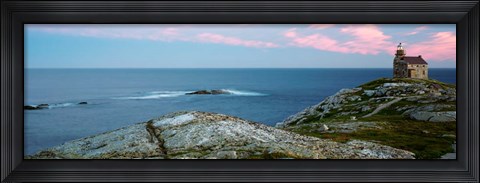 Framed Rose Blanche Lighthouse , Canada Print
