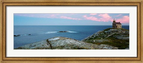 Framed Rose Blanche Lighthouse , Canada Print