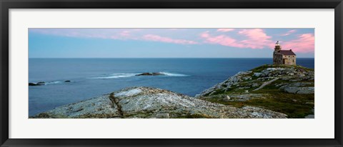 Framed Rose Blanche Lighthouse , Canada Print