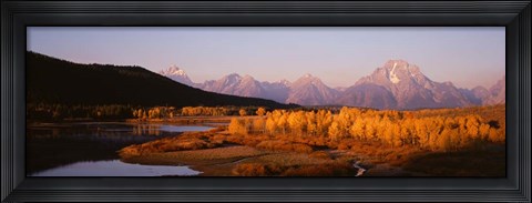 Framed Oxbow Bend Grand Teton National Park, WY Print