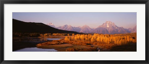 Framed Oxbow Bend Grand Teton National Park, WY Print