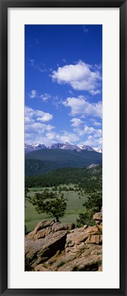 Framed Rocky Mt National Park, CO Print