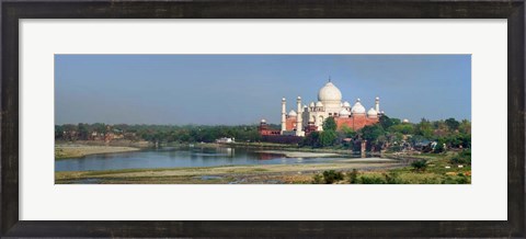 Framed Taj Mahal, Agra, Uttar Pradesh, India Print