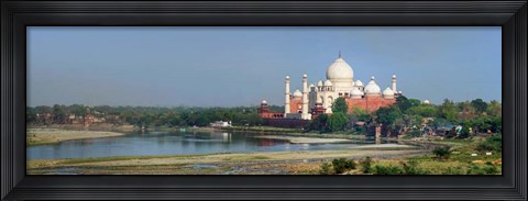Framed Taj Mahal, Agra, Uttar Pradesh, India Print