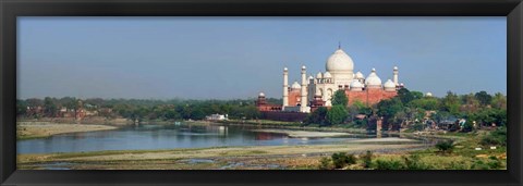 Framed Taj Mahal, Agra, Uttar Pradesh, India Print