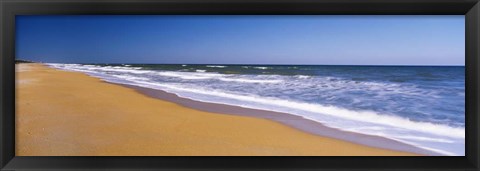 Framed Route A1A, Flagler Beach, Florida Print