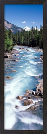 Framed Yoho River, British Columbia, Canada Print